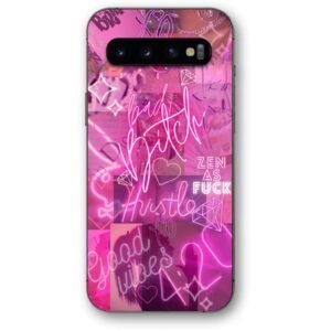 Neon quotes θήκη κινητού 91193 για Galaxy S10