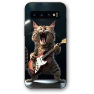 Guitar cat θήκη κινητού 91195 για Galaxy S10