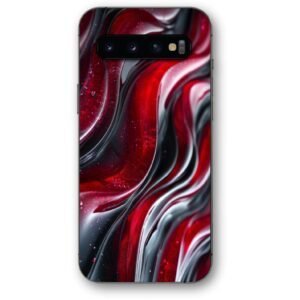 Wavy abstract θήκη κινητού 91214 για Galaxy S10