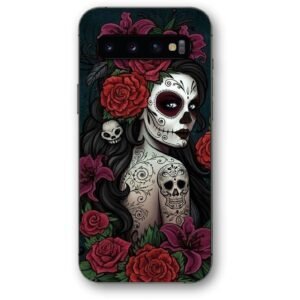 Spooky girl θήκη κινητού 91232 για Galaxy S10