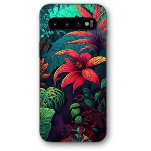 Jungle flowers θήκη κινητού 91259 για Galaxy S10