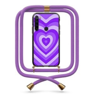Heart illusion θήκη με κορδόνι & σχέδιο 9841 για Xiaomi Redmi Note 8