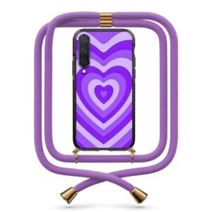 Heart illusion θήκη με κορδόνι & σχέδιο 9841 για Xiaomi Mi 9 Lite