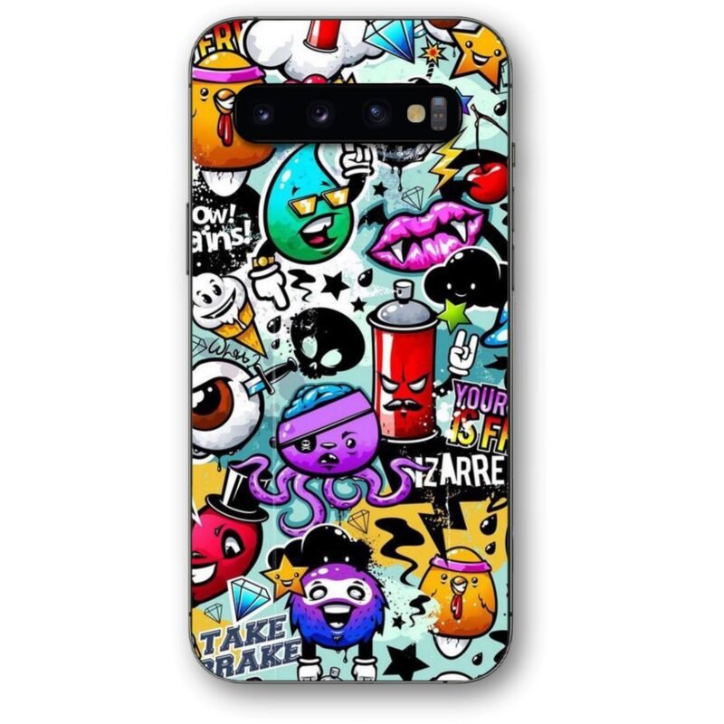 Graffiti θήκη κινητού 91226 για Galaxy S10 Plus