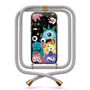 Monsters θήκη με κορδόνι & σχέδιο 9896 για  Galaxy A8 Plus 2018