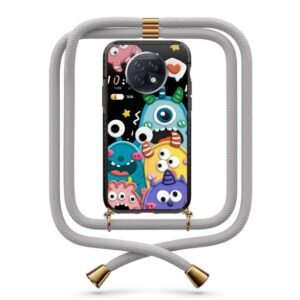 Monsters θήκη με κορδόνι & σχέδιο 9896 για Xiaomi Redmi Note 9T 5G