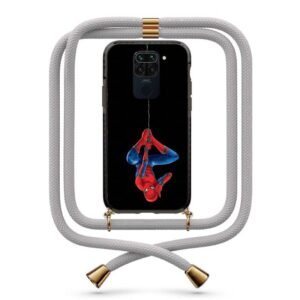 Spiderman θήκη με κορδόνι & σχέδιο 9897 για Xiaomi Redmi Note 9