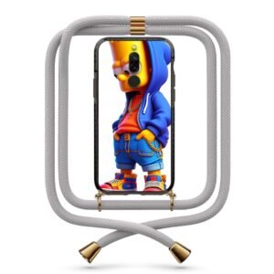 Simpson θήκη με κορδόνι & σχέδιο 9898 για Xiaomi Redmi 8/8A