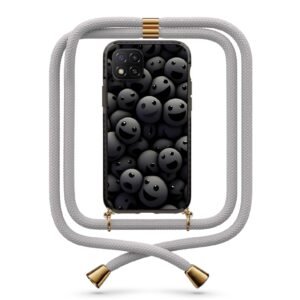 Smilies θήκη με κορδόνι & σχέδιο 9899 για Xiaomi Redmi 9C