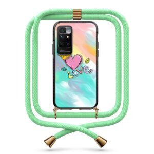 Love θήκη με κορδόνι & σχέδιο 9900 για Xiaomi Redmi 10