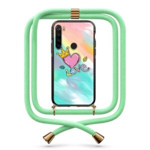 Love θήκη με κορδόνι & σχέδιο 9900 για Xiaomi Redmi Note 8