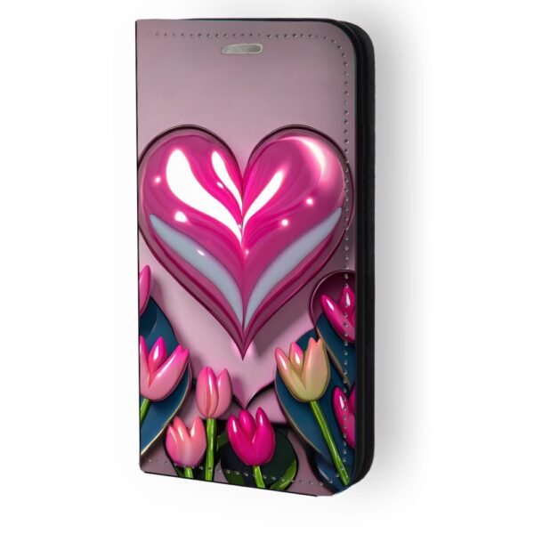 Θήκη book με σχέδιο tulip heart 91821 για Xiaomi Redmi A1/A2