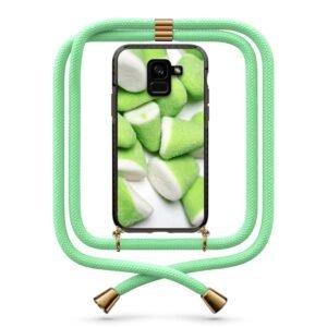 Candies θήκη με κορδόνι & σχέδιο 9901 για  Galaxy A8 Plus 2018