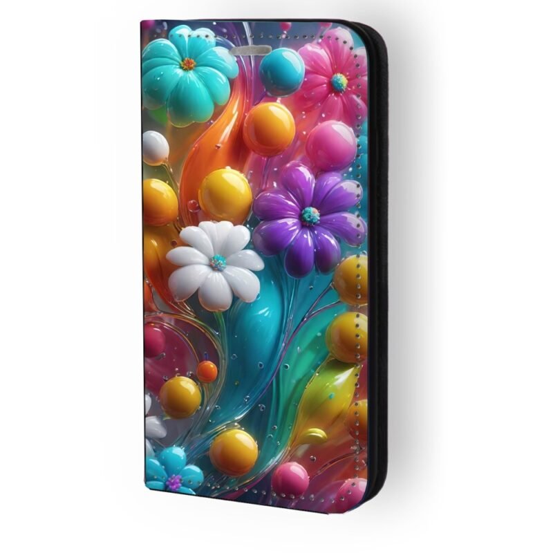 Θήκη book με σχέδιο flowers 91822 για Xiaomi Redmi Note 10 Pro