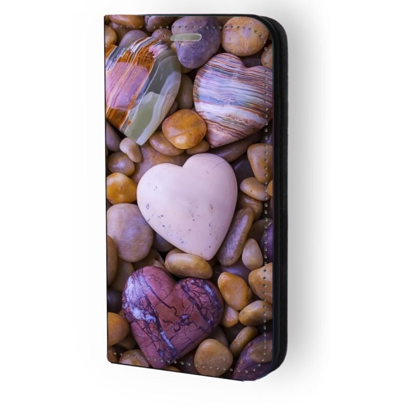Θήκη book με σχέδιο heart stones 91832 (Galaxy A25)