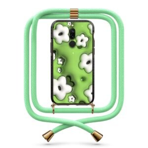 Flower pattern θήκη με κορδόνι & σχέδιο 9903 για Xiaomi Redmi 8/8A