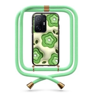 Flower pattern θήκη με κορδόνι & σχέδιο 9904 για Xiaomi Mi 11T/11T Pro/ 11T Pro