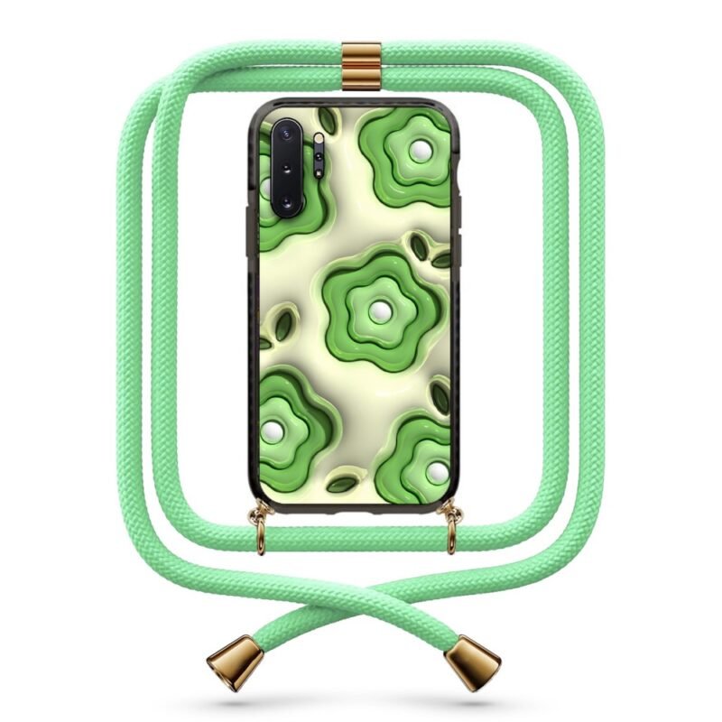 Flower pattern θήκη με κορδόνι & σχέδιο 9904 για  Galaxy Note 10