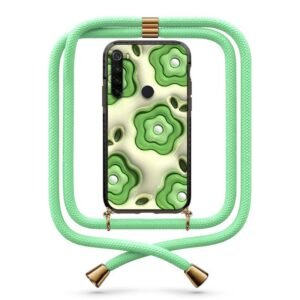 Flower pattern θήκη με κορδόνι & σχέδιο 9904 για Xiaomi Redmi Note 8