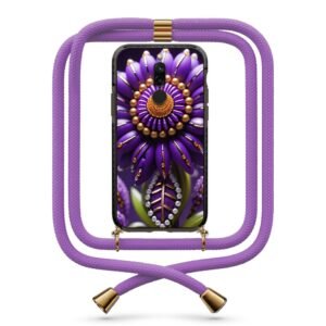Flower θήκη με κορδόνι & σχέδιο 9842 για Xiaomi Redmi 8/8A