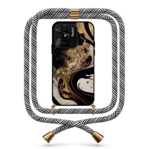 Abstract θήκη με κορδόνι & σχέδιο 9761 για Xiaomi Redmi 10C