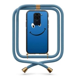 Smile face θήκη με κορδόνι & σχέδιο 9905 για Xiaomi Redmi Note 9