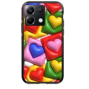 Heart pattern θήκη κινητού 91867 γιά Xiaomi Poco X6