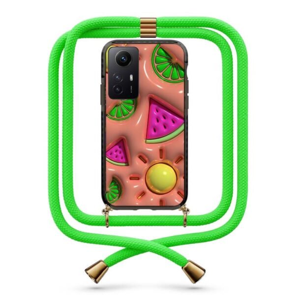 3d fruits θήκη με κορδόνι & σχέδιο 9824 για Xiaomi Redmi Note 12s