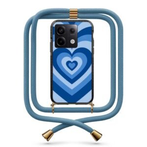 Heart illusion θήκη με κορδόνι & σχέδιο 9907 για Redmi Note 13 Pro 5G