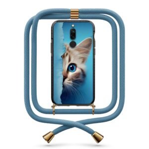 Half cat face θήκη με κορδόνι & σχέδιο 9908 για Xiaomi Redmi 8/8A