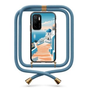 Greek island θήκη με κορδόνι & σχέδιο 9909 για Xiaomi Poco M3 Pro