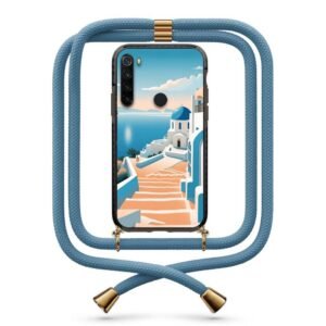 Greek island θήκη με κορδόνι & σχέδιο 9909 για Xiaomi Redmi Note 8