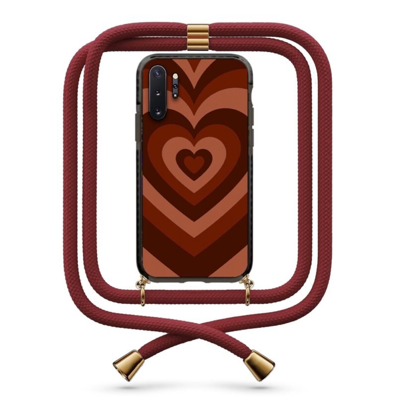 Heart illusion θήκη με κορδόνι & σχέδιο 9910 για  Galaxy Note 10 Plus