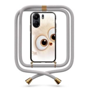 Cute bird θήκη με κορδόνι & σχέδιο 9808 για Redmi 13C 4G