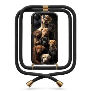 Dogs θήκη με κορδόνι & σχέδιο 9833 για Redmi 13C 4G