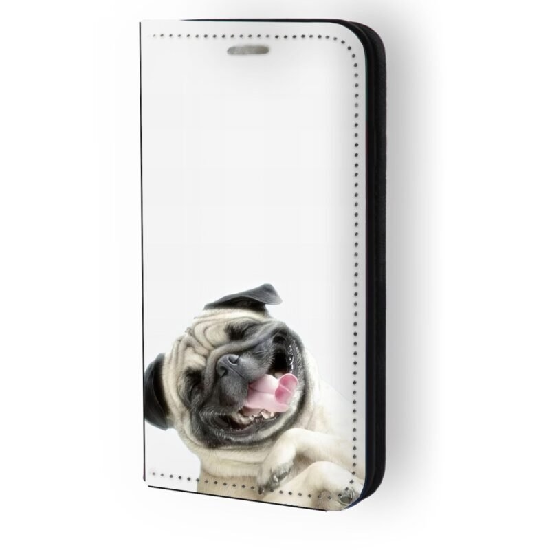 Θήκη book με σχέδιο cute pug 91921 για Xiaomi Poco F5 Pro