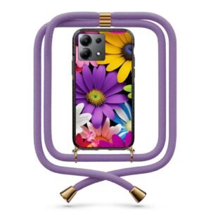 Flowers θήκη με κορδόνι & σχέδιο 9796 για Redmi Note 13 5G