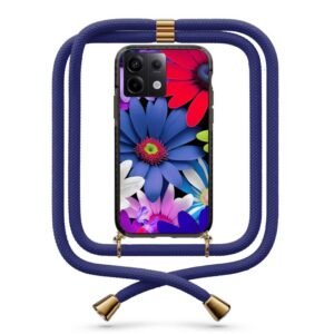Floral θήκη με κορδόνι & σχέδιο 9792 για Redmi Note 13 Pro 5G