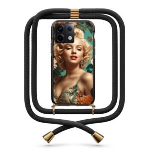 Marylin Monroe θήκη με κορδόνι & σχέδιο 9834 για Redmi Note 13 Pro 5G