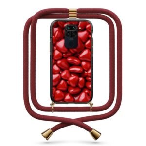 Candies θήκη με κορδόνι & σχέδιο 9912 για Xiaomi Redmi Note 9