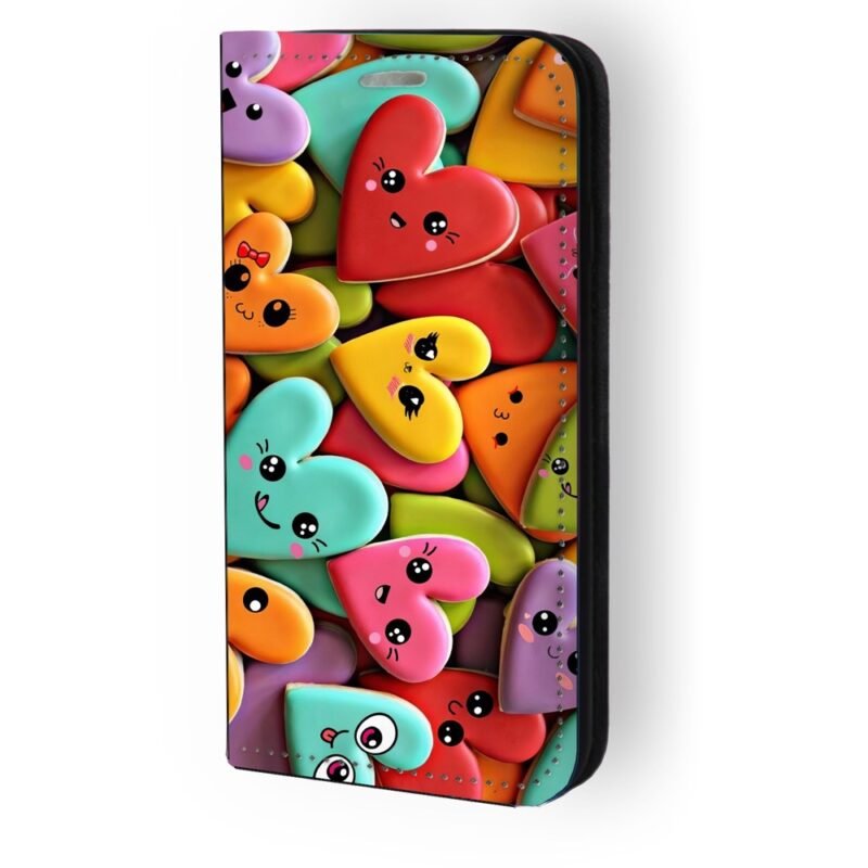 Θήκη book με σχέδιο smiley hearts 91942 (Galaxy A25)