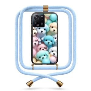 Puppies θήκη με κορδόνι & σχέδιο 9827 για Xiaomi Mi 13T/13T Pro