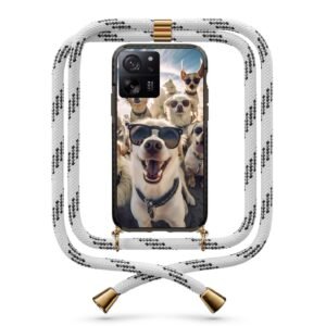 Sunglass dogs θήκη με κορδόνι & σχέδιο 9832 για Xiaomi Mi 13T/13T Pro