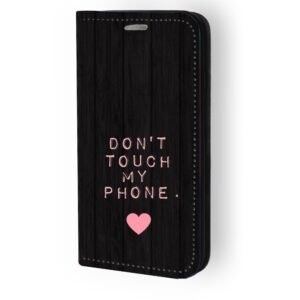 Θήκη book με σχέδιο don't touch my phone 9678 (Galaxy S25 Plus)