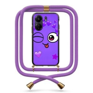 Cocky face θήκη με κορδόνι & σχέδιο 9843 για Redmi 13C 4G
