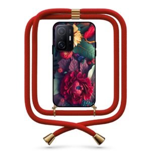 Floral θήκη με κορδόνι & σχέδιο 9762 για Xiaomi Mi 11T/11T Pro/ 11T Pro