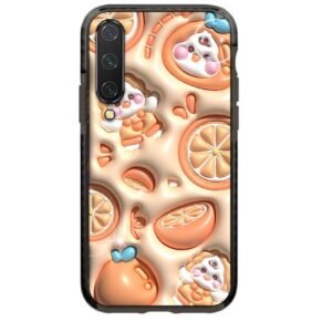 3d orange θήκη κινητού 91651 γιά Xiaomi Mi 9 Lite