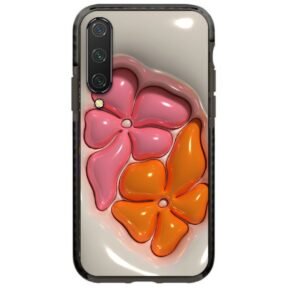 3d double flower θήκη κινητού 91787 γιά Xiaomi Mi 9 Lite