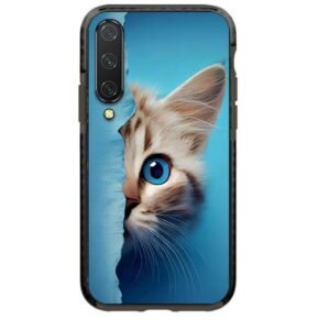 Half cat face θήκη κινητού 91932 γιά Xiaomi Mi 9 Lite
