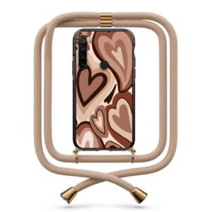 Hearts θήκη με κορδόνι & σχέδιο 9915 για Xiaomi Redmi Note 8